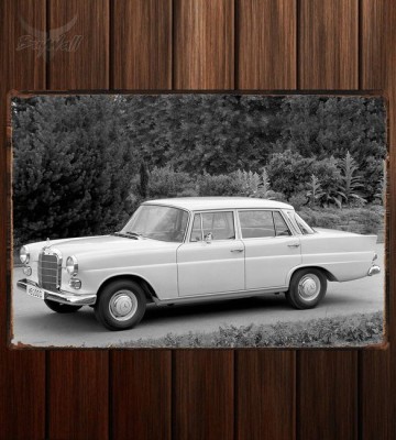 Металлическая табличка Mercedes-Benz 200D (W110) 408